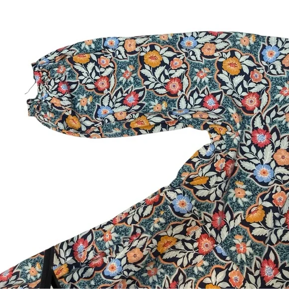 Universal Thread Floral Prairie Multicolor Maxi Dress - Picture 7 of 8